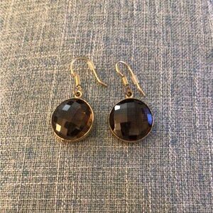Authentic! Charles Albert Smoky Topaz Earrings